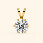 Load image into Gallery viewer, Moissanite Solitaire Necklace