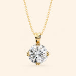 Load image into Gallery viewer, Classic Round Cut Pendant