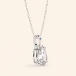Load image into Gallery viewer, Pear Shaped Solitaire Necklace