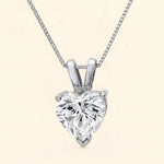 Load image into Gallery viewer, Heart Shaped Solitaire Necklace