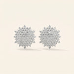 Load image into Gallery viewer, Earrings Studs Floral Design