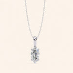 Load image into Gallery viewer, Marquise Solitaire Necklace