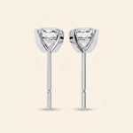 Load image into Gallery viewer, Round Created Stud Earrings