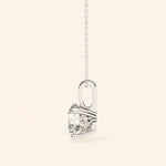 Load image into Gallery viewer, Large Round Solitaire Pendant