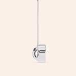 Load image into Gallery viewer, Round Two Tone Bezel Pendant