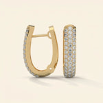 Load image into Gallery viewer, Boucles d'oreilles créoles rondes "Huggie"