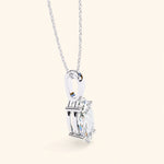 Load image into Gallery viewer, Marquise Solitaire Necklace