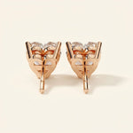 Load image into Gallery viewer, Heart Stud Earrings