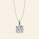 Load image into Gallery viewer, Large Round Solitaire Pendant