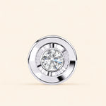Load image into Gallery viewer, Round Two Tone Bezel Pendant