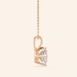 Load image into Gallery viewer, Princess Cut Solitaire Necklace