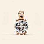 Load image into Gallery viewer, Round Bezel Set Pendant