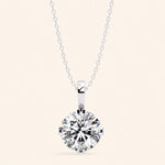 Load image into Gallery viewer, Round Solitaire Pendant Six Prong