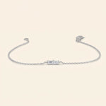 Load image into Gallery viewer, Baguette Cut Bracelet