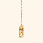Load image into Gallery viewer, Side View Of Cluster Necklace