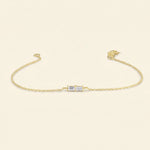Load image into Gallery viewer, Baguette Cut Bracelet