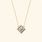 Load image into Gallery viewer, Princess Bezel Necklace