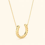 Load image into Gallery viewer, Horseshoe Necklace
