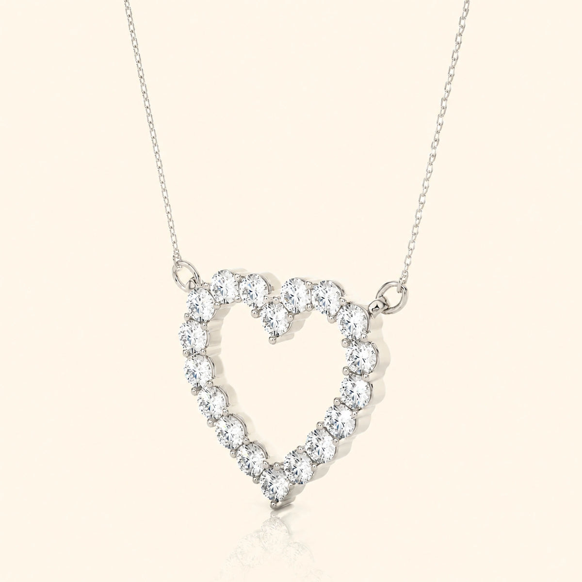 Heart shaped necklace