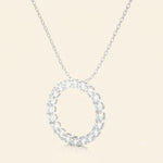 Load image into Gallery viewer, Round Eternity Circle Necklace