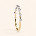 Load image into Gallery viewer, Side View Of Wedding Bands For Women