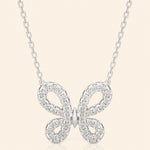 Load image into Gallery viewer, Round Butterfly Necklace