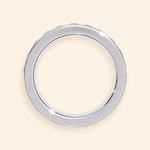 Load image into Gallery viewer, Back View Of Half Eternity Wedding Bands