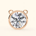 Load image into Gallery viewer, Round Cut Bezel Set Necklace