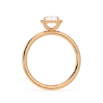 Load image into Gallery viewer, 2 Ct Radiant Cut Halo Moissanite Ring in White Gold