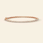 Load image into Gallery viewer, Round Shape Tennis Bracelet
