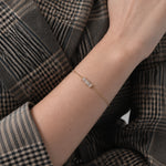 Load image into Gallery viewer, Baguette Cut Bracelet