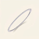 Load image into Gallery viewer, Round Shape Tennis Bracelet