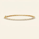 Load image into Gallery viewer, Round Shape Tennis Bracelet