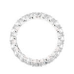 Load image into Gallery viewer, Floating Moissanite Wedding Ring For Women silver