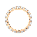 Load image into Gallery viewer, Floating Moissanite Wedding Ring For Women rose gold