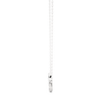 Load image into Gallery viewer, Infinity Round Stone Moissanite Pendant silver
