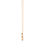 Load image into Gallery viewer, Infinity Round Stone Moissanite Pendant rose gold