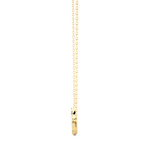 Load image into Gallery viewer, Infinity Round Stone Moissanite Pendant yellow gold