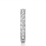 Load image into Gallery viewer, 1.50 Ct Round Moissanite Channel Setting Wedding Band In Silver