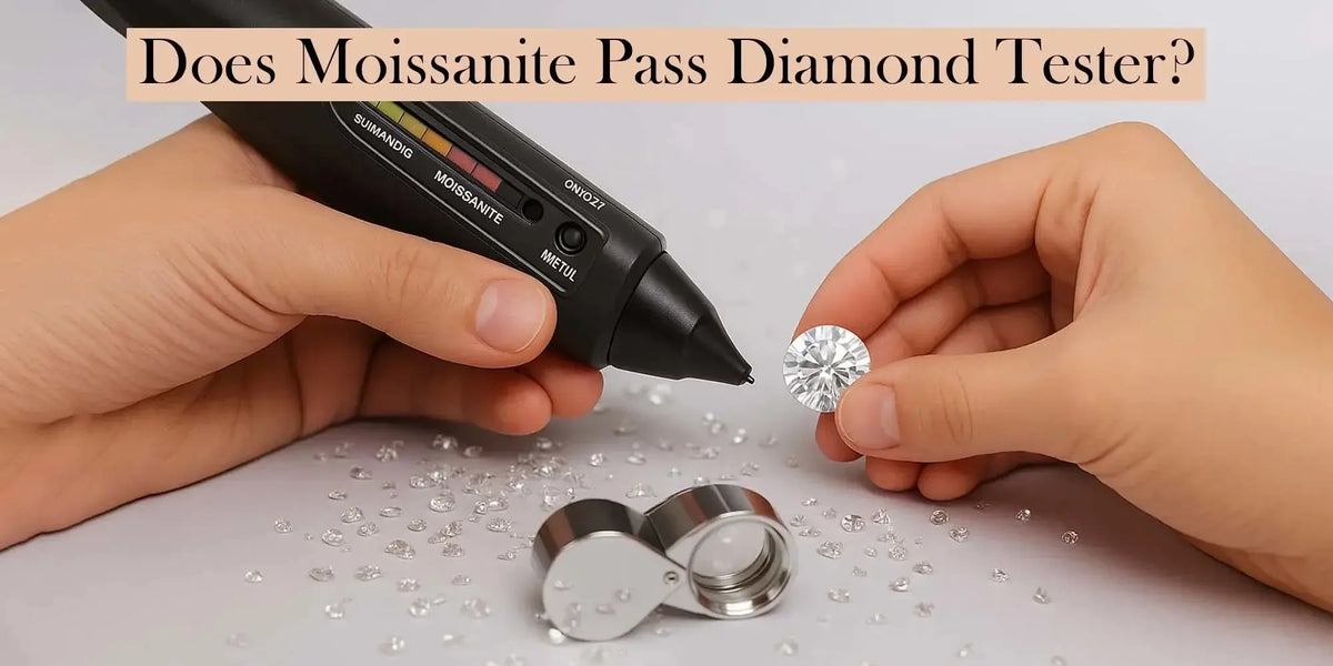 Does moissanite pass diamond tester