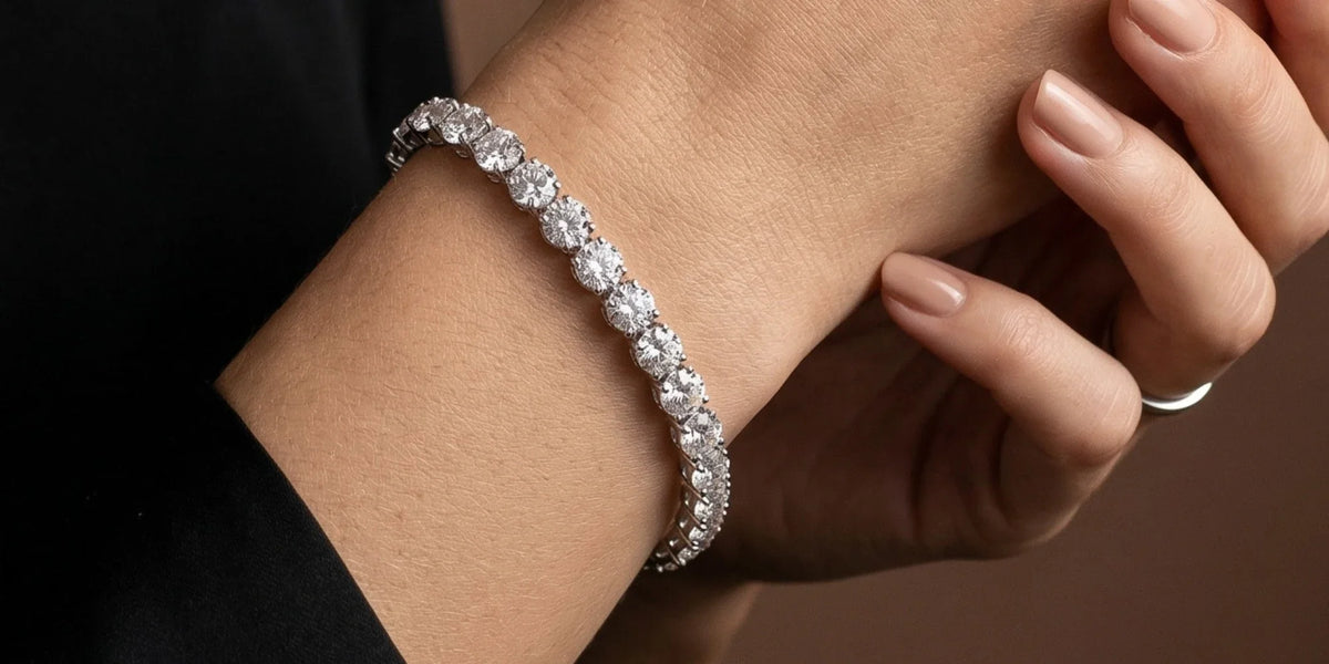 Choosing the perfect moissanite bracelet