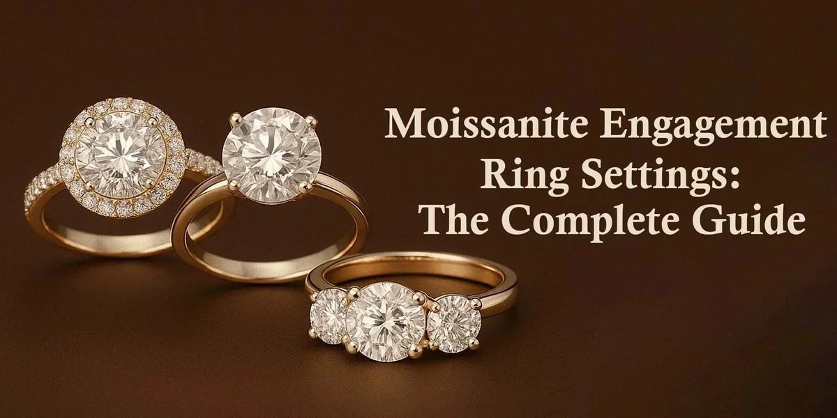 The complete guide moissanite engagement ring settings