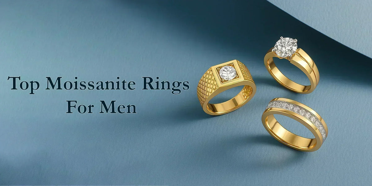 Top moissanite rings for men