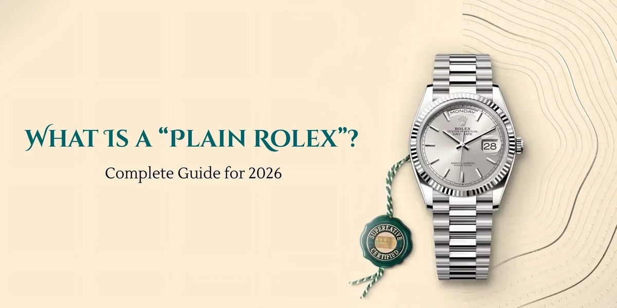 What is a “plain rolex”? complete guide for 2026