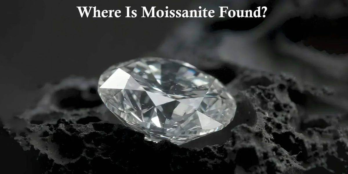 Where is moissanite found
