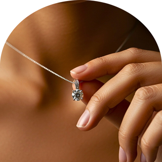 Moissanite Pendant