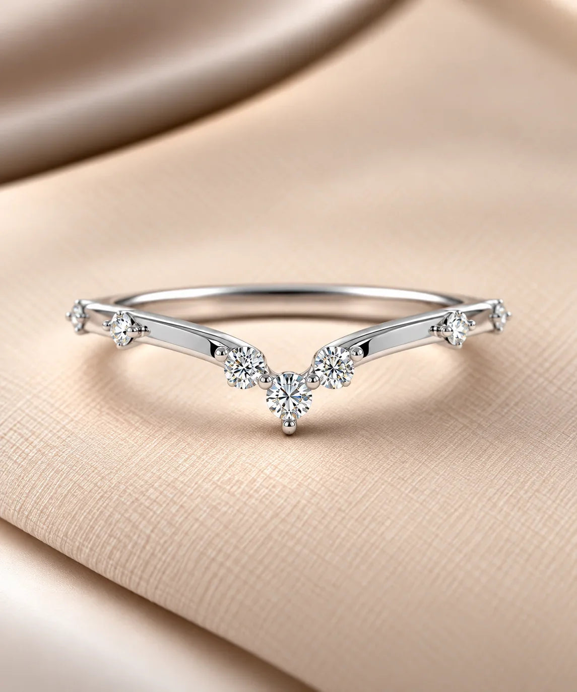 Antique moissanite rings