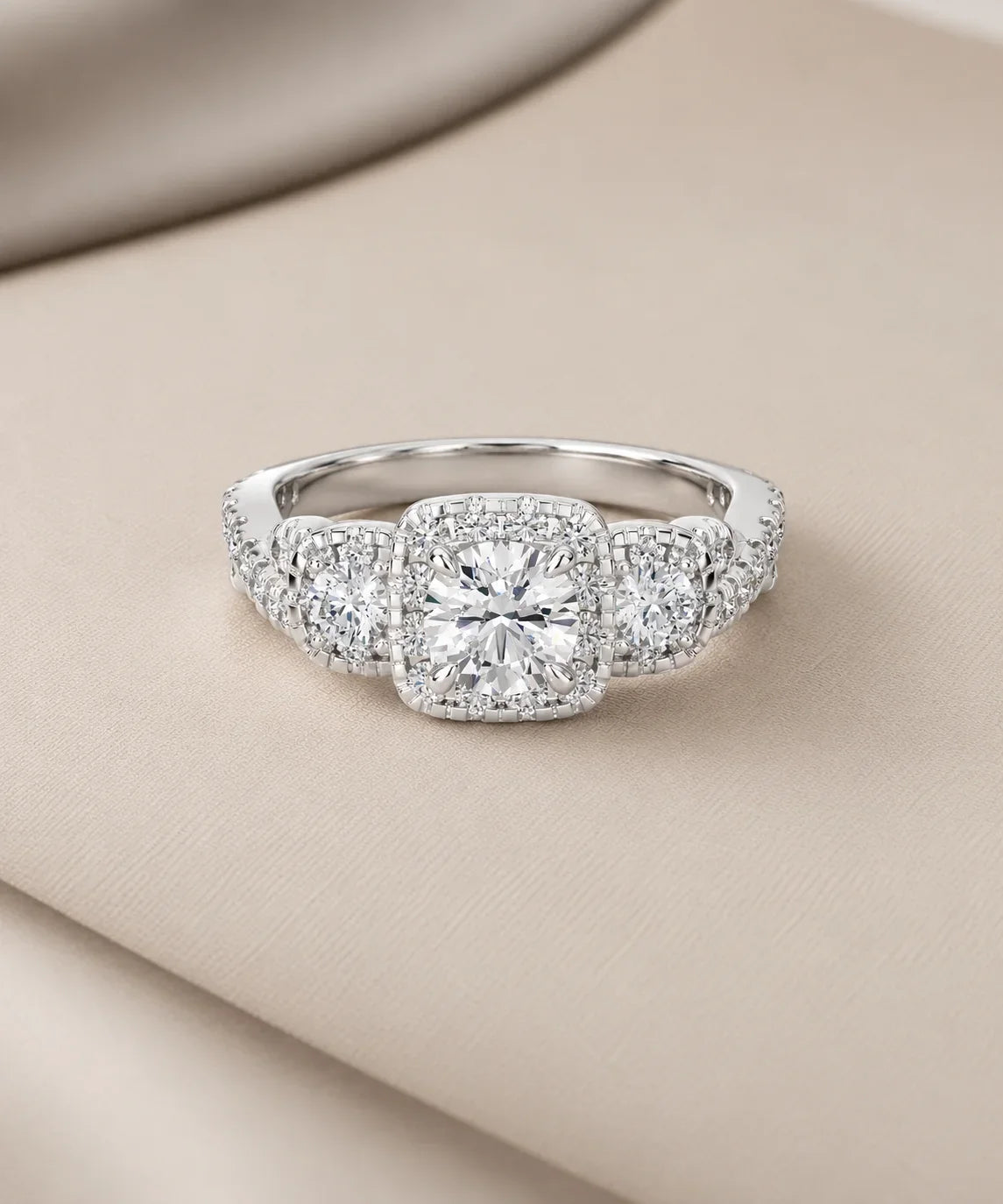 Moissanite engagement rings under $200