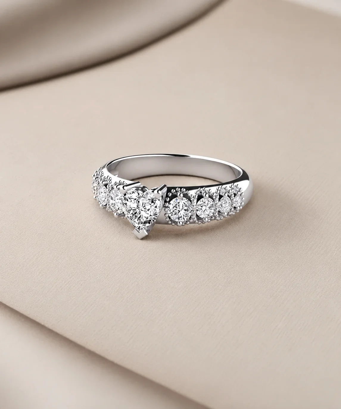Moissanite engagement rings under $500
