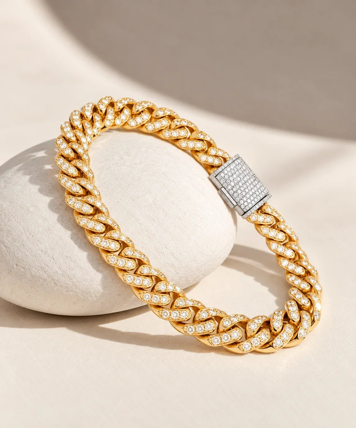 Moissanite hip hop jewelry